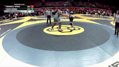 D2-285 lbs Cons. Round 3 - David Grimes, Cvca vs DeAngelo Spear, Canton South