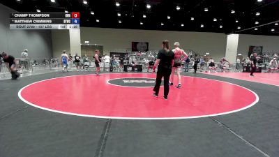 157 lbs Semis - Champ Thompson, Hurricane Wrestling Academy vs Matthew Crimmins, BTWC
