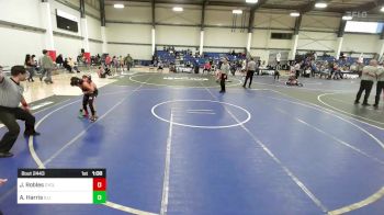 65 lbs Final - Joaquin Robles, Cyclones Wrestling And Fitness vs Asher Harris, Illinois Valley YW