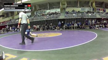 106 lbs Quarters & 1st Wb (16 Team) - Easton Anderson, Bennington vs Franke Force, Manhattan HS