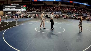 D 1 144 lbs Cons. Round 2 - Camden Robinson, Benton vs Matthew Pierce, Slidell
