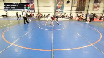 182 lbs Round Of 64 - Davis Keppley, 10th Planet Black vs Malaki Washinton, Team Shutt Godzilla