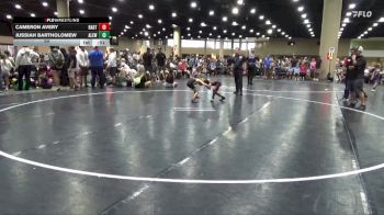 50 lbs Round 2 (6 Team) - Jussiah Bartholomew, Alabama Elite Red vs Cameron Avery, Rabbit WC