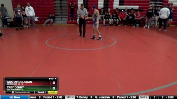 106 lbs Round 1 (12 Team) - Trey Denny, Oak Mountain vs Graham Jourdan, Homewood Hs