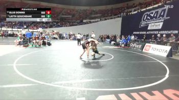 6A Boys 165 lbs Champ. Round 2 - Layth Qouchbane, Barlow Boys vs Ellis Downs, Roseburg Boys
