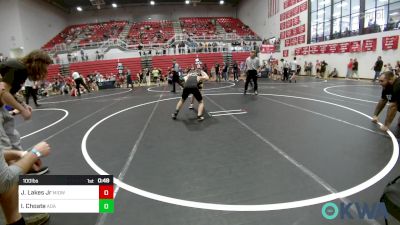 100 lbs Rr Rnd 3 - Jeremy Lakes Jr, Midwest City Bombers Youth Wrestling Club vs Ivan Choate, Ada Youth Wrestling