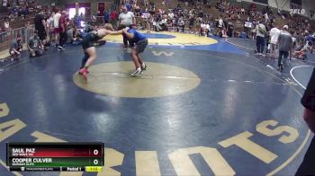 157 lbs Round 3 - Saul Paz, RED WAVE WC vs Cooper Culver, Durham Elite