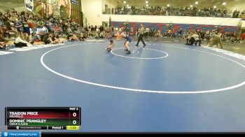 132 lbs Cons. Round 2 - Traidon Price, Pocatello vs Dominic Prangley, Coeur D Alene