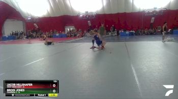 113 lbs Placement Matches (16 Team) - Jacob Hillshafer, West Bend East vs Brodi Jones, Cameron 2