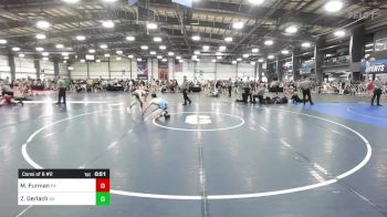 135 lbs Consi Of 8 #2 - Max Furman, PA vs Zane Gerlach, AK