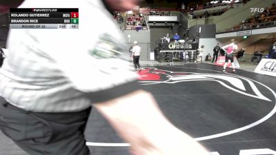 132 lbs Consi Of 8 #1 - Logan Camack, Paso Robles vs Logan Cervantes, Highland