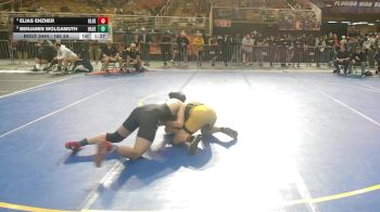 165 3A 5th Place Match - Elias Enzner, Olympic Heights vs Benjamin Wolgamuth, Hagerty