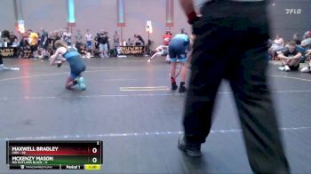 105 lbs Round 1 (4 Team) - Maxwell Bradley, LWA vs McKenzy Mason, MO Outlaws Black