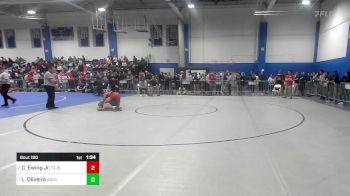 160 lbs Quarterfinal - Curtis Ewing Jr., Saint John's vs Lucas Oliveira, Andover