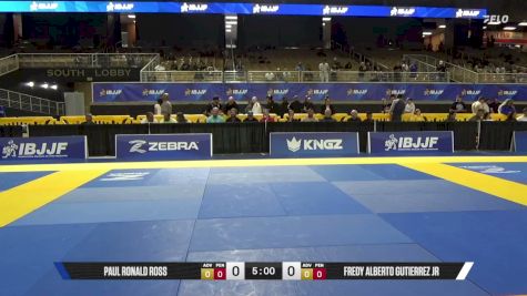 Fredy Alberto Gutierrez Jr vs Paul Ronald Ross 2026 Pan Jiu Jitsu IBJJF Championship
