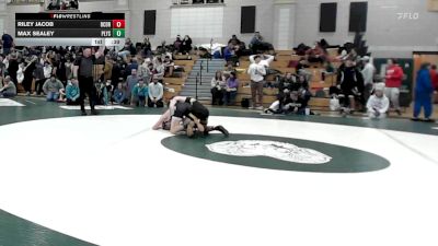 138 lbs Consi Of 16 #2 - Riley Jacob, Bristol County/Dighton Rehoboth vs Max Sealey, Plymouth South