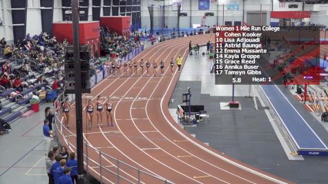 Women's Mile, Finals 1