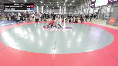 120 lbs Cons. Round 2 - Adam Abu Hallawah, Washington vs Roman Boos, Thurston County Wrestling Club