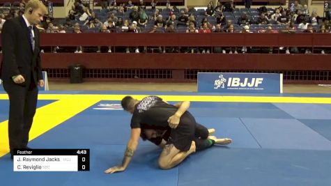 Joshua Raymond Jackson vs Christophe Reviglio 2024 Pan IBJJF Jiu-Jitsu No-Gi Championship