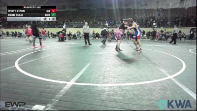 3rd Place - Rhett Stark, Lions Wrestling Academy vs Cash Culie, Wagoner Takedown Club