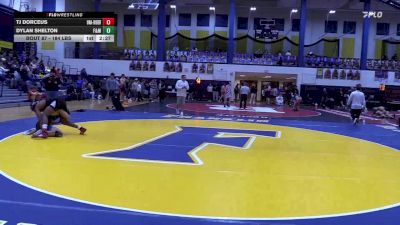 184 lbs Round Of 16 - Tj Dorceus, Unattached-Rider vs Dylan Shelton, Franklin & Marshall