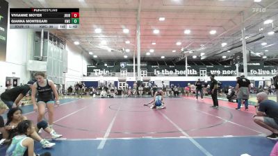 118 lbs Rr Rnd 5 - Vivianne Moyer, Journeymen Wrestling - Girls vs Gianna Montegari, Kraken Black - Girls