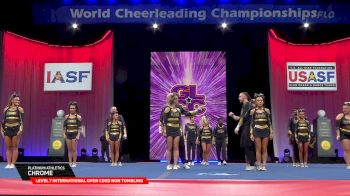 Platinum Athletics - Chrome [2025 L7 International Open Coed Non Tumbling Finals] 2025 The Cheerleading Worlds