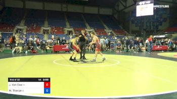 106 lbs Rnd Of 32 - Jacob Van Dee, Pennsylvania vs Michael Tharpe, Indiana