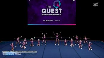 On Pointe Glitz - Titanium [2026 L1 - Rec Performance Elite - 12Y (NON) Day 1] 2026 The Quest