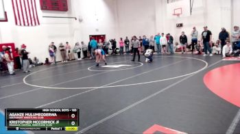 165 lbs Champ. Round 1 - Kristopher McCormick Jr, Franklin Central Wrestling Club vs Aganze Mulumeoderwa, Southport Wrestling Club