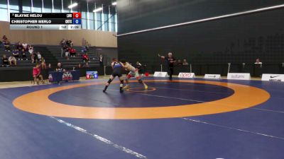 61kg Round 1 - Blayne Helou, London-Western Wrestling Club vs Christopher Merlo, C.L.I.C