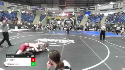 144 lbs Round Of 32 - Shane Todd, St. Francis WC vs Tristan Clemen, Black Fox Wr Ac