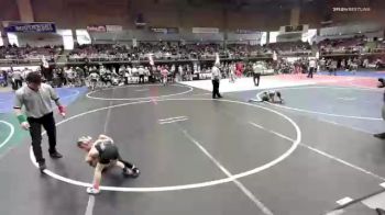 40 lbs Semifinal - Zaiden Axtell, La Junta Growlers vs Jase St. Michel, Bear Creek