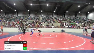 110 lbs Consi Of 8 #2 - Carter Skeeters, Spartans Wrestling Club vs Raymond Crouso, TitleTown Wrestling Academy