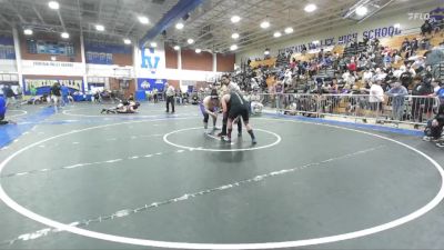215 lbs Champ. Round 1 - Yader Estrada, Norwalk vs Sebastian Camacho, Baldwin Park