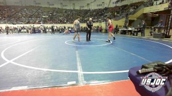 195 lbs Round Of 32 - Tripp Dodson, Elgin Wrestling vs Jerry Welch, Harrah Little League Wrestling