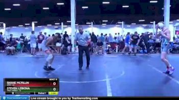 126 lbs Round 3 (8 Team) - Shane Mcfillin, Sith vs Steven Lisbona, Yale Street