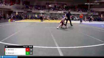88 lbs Semis (4 Team) - Hunter Peterson, STMA vs Hunter Bernard, Chatfield