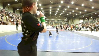 60-65 lbs Quarterfinal - Lillee Yun, Pope Junior Wrestling Club vs Lily Stokes, Tomahawk Wrestling Club