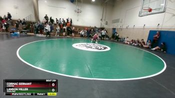 150B Cons. Round 2 - Landon Miller, Worland vs Cormac Gernant, Laramie