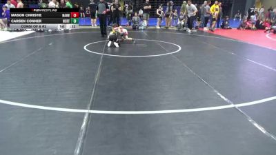 52 lbs Consi Of 8 #2 - Carsen Conner, Worton vs Mason Christie, Mahwah