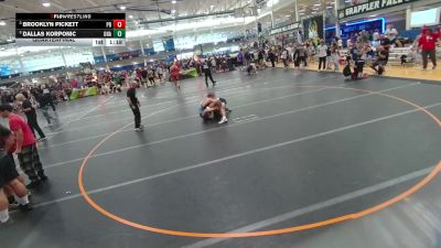 150 lbs Quarterfinal - Brooklyn Pickett, Unattached vs Dallas Korponic, Unattached