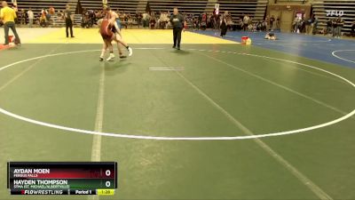 150 lbs Cons. Round 3 - Hayden Thompson, STMA (St. Michael/Albertville) vs Aydan Moen, Fergus Falls
