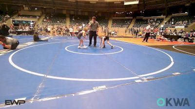 61 lbs Consolation - Koen Thurman, Sperry Wrestling Club vs James Evans, Bartlesville Wrestling Club