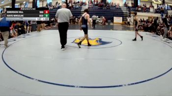 106 lbs Round 1 (16 Team) - Emerson Hill, Troup vs Hays Mikulak, Oconee County