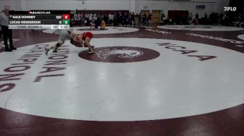 174 lbs Cons. Round 2 - Kale Downey, Central vs Lucas Henderson, Upper Iowa