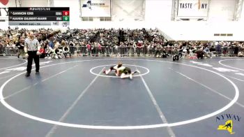 78 lbs Champ. Round 1 - Gannon Erb, Black Belt Wrestling Academy vs Kaven Gilbert-Barr, WRCL Wrestling Club