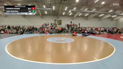 140 lbs Cons. Round 6 - Abri Renteria, Brighton vs Addison Adams, McLoud