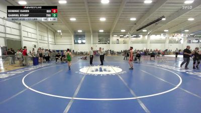 111 lbs Round Of 16 - Dominic Oakes, Iron Faith WC vs Gabriel Stamp, Tyngsborough