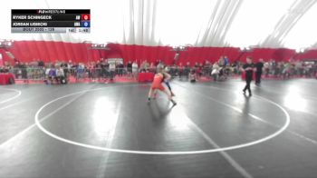 126 lbs 5th Place Match - Ryker Schingeck, Aviators Wrestling vs Jordan Lisiecki, Askren Wrestling Academy